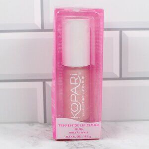 Kopari Tri-Peptide Lip Cloud Hydrating Lip Oil 0.17 Fl Oz Pink NEW in BOX